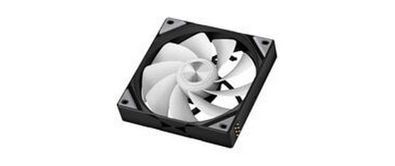 2100661_1 - Mediatech Gehäuselüfter Tryx Rota SL ARGB Reverse 120x120x25mm, Schwarz, 3er