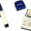 Dell 256GB 3.2 Type A/C Combo Flash Drive abnehmbare Abdeckung