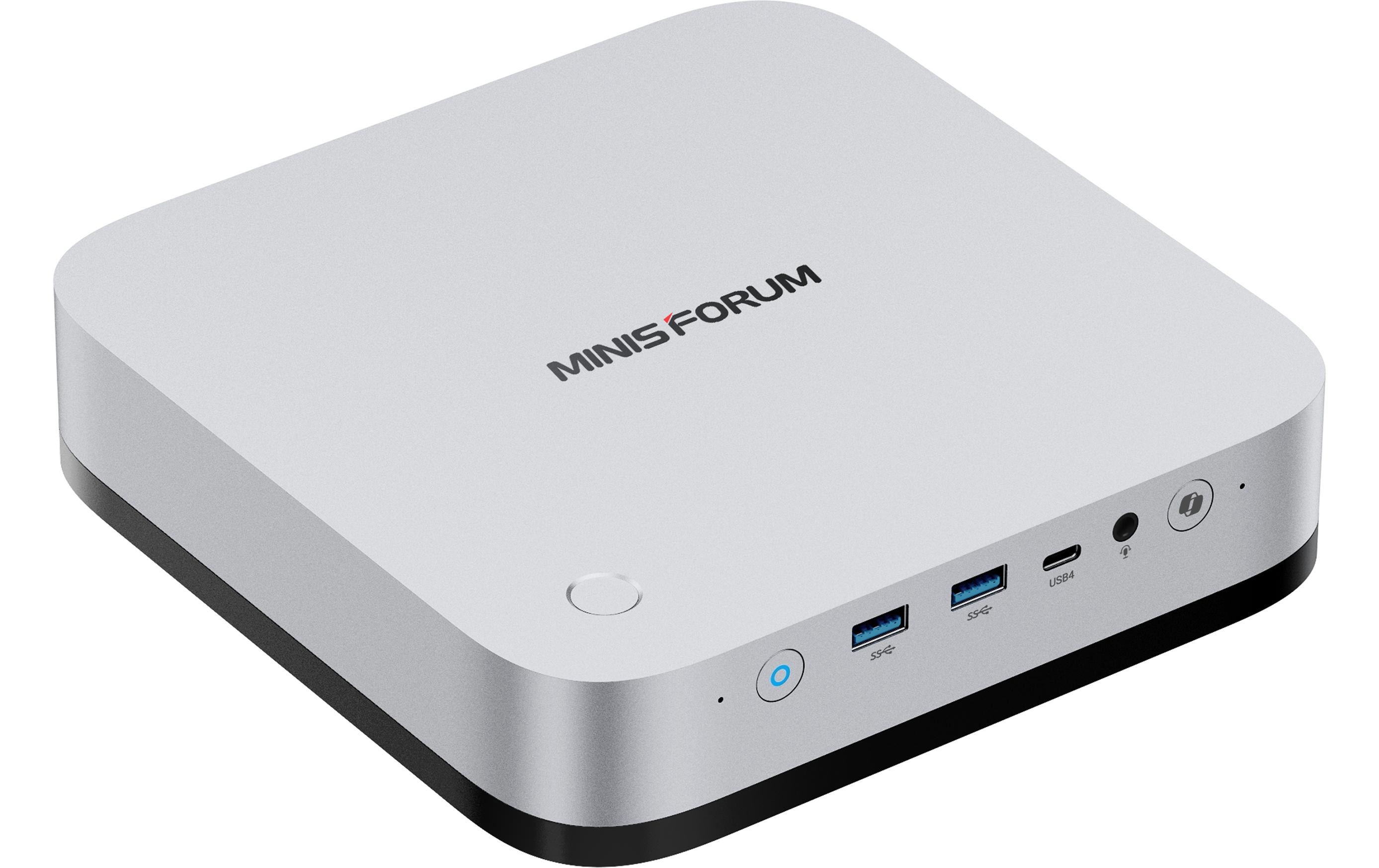 2105289_1 - Mediatech Minisforum X1 Pro 370, Mini-PC, Barebone Ryzen 95,1 GHz, 24MB Cache, AMD Radeon 890M