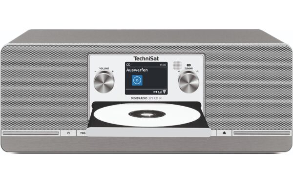 TechniSat DigitRadio 372 CD IR, schwarz DAB+, Internetradio, CD, Bluetooth