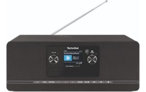 TechniSat DigitRadio 372 CD IR, schwarz DAB+, Internetradio, CD, Bluetooth