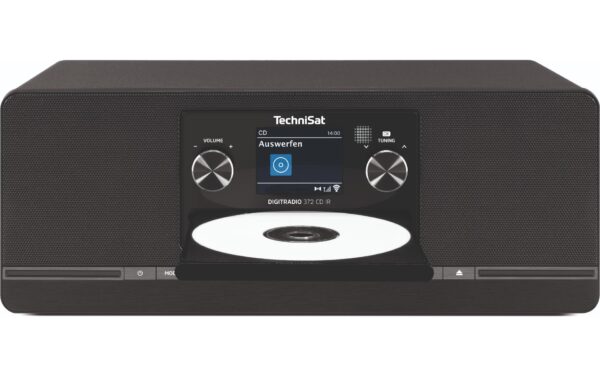 2105295_2 - Mediatech TechniSat DigitRadio 372 CD IR, silber DAB+, Internetradio, CD, Bluetooth
