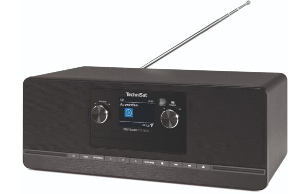 TechniSat DigitRadio 372 CD BT, schwarz DAB+, CD, Bluetooth