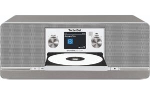 TechniSat DigitRadio 372 CD BT, silber DAB+, CD, Bluetooth