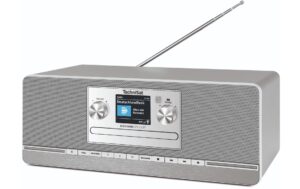 TechniSat DigitRadio 372 CD BT, silber DAB+, CD, Bluetooth