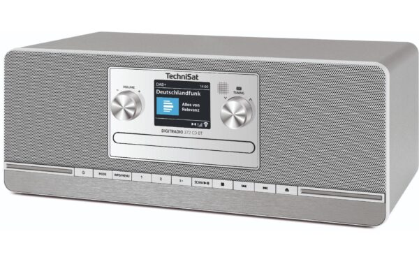 TechniSat DigitRadio 372 CD BT, silber DAB+, CD, Bluetooth