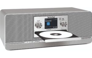 TechniSat DigitRadio 372 CD BT, silber DAB+, CD, Bluetooth