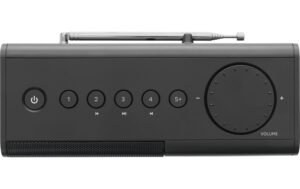 Technisat DigitRadio 217, DAB+ RAdio Silber, kabelgebunden, Wecker