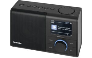 Technisat DigitRadio 217, DAB+ RAdio Silber, kabelgebunden, Wecker