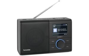 Technisat DigitRadio 217, DAB+ RAdio Silber, kabelgebunden, Wecker