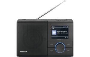 Technisat DigitRadio 217, DAB+ RAdio Silber, kabelgebunden, Wecker