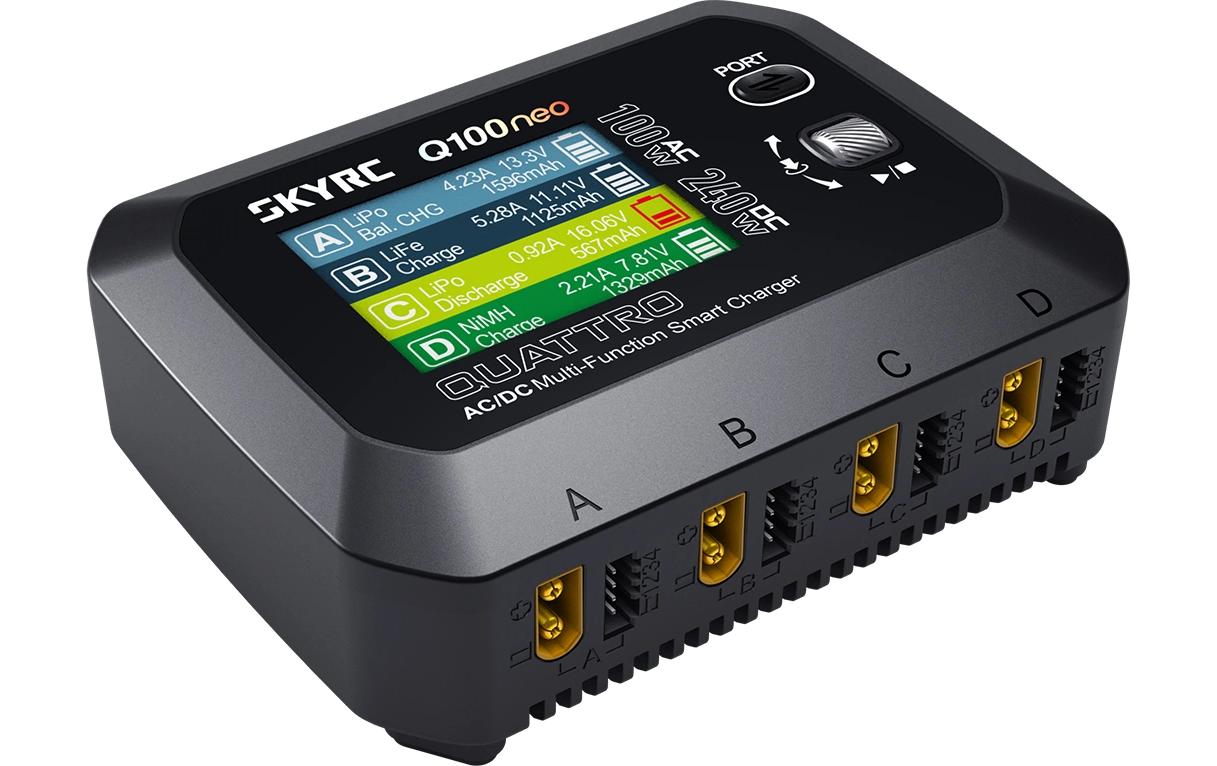 2106315 - Mediatech SkyRC Q100 Neo LiPo 1-4s 6A 100W AC kaufen Schweiz | Mediatech.ch