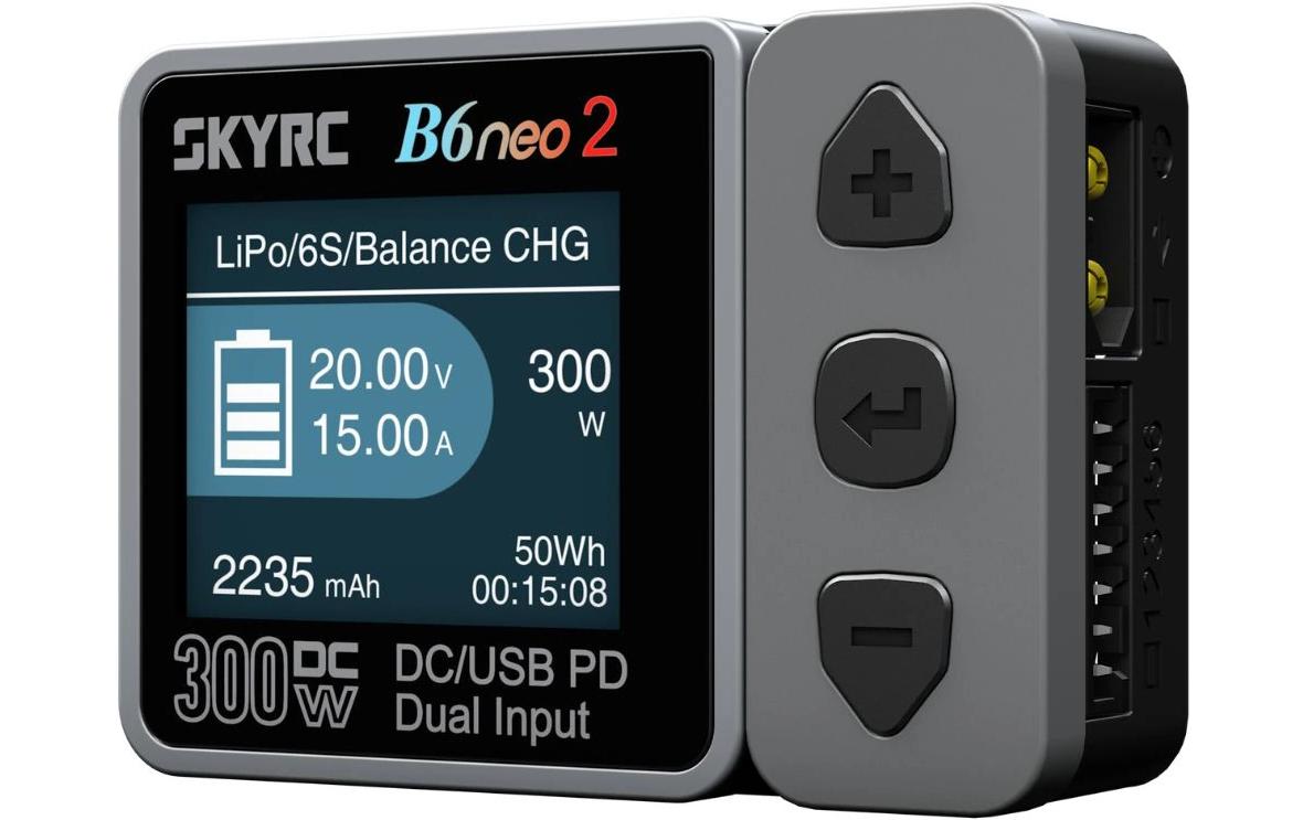 2106318 - Mediatech SkyRC B6neo 2 DC Ladegerät grau LiPo 1-6S 15A 300W kaufen Schweiz | Mediatech.ch