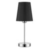 2106719 - Mediatech cocon Beistelltischlampe, rund, schwarz 3-fach dimmbar, ohne E27, max 20W