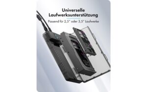 2107113_1 - Mediatech ICY BOX ext. 2.5 Gehäuse IB-388-CU3 Schwarz, USB3.2, Type-C, für SATA