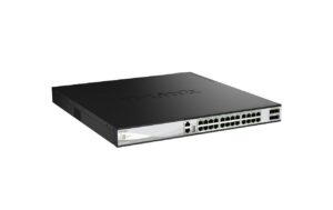 D-Link DXS-3130-28P/E: 28P Multi-Gig Switch 24x1G/2.5G/5G/10Gbase-T PoE++ 4x 10/25G