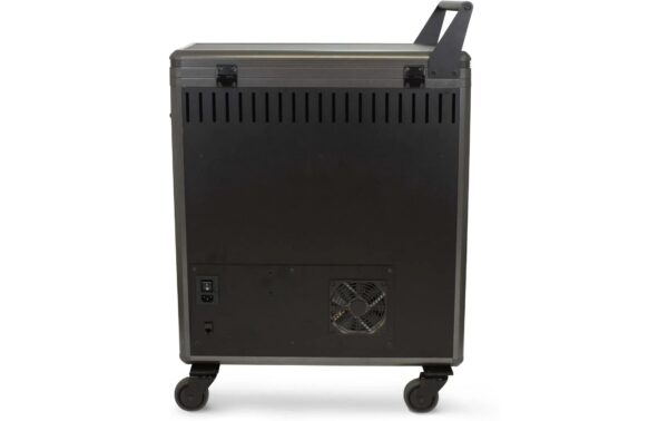 2107221_3 - Mediatech Charging Trolley für 16 Laptops (CH) silber, CH Version