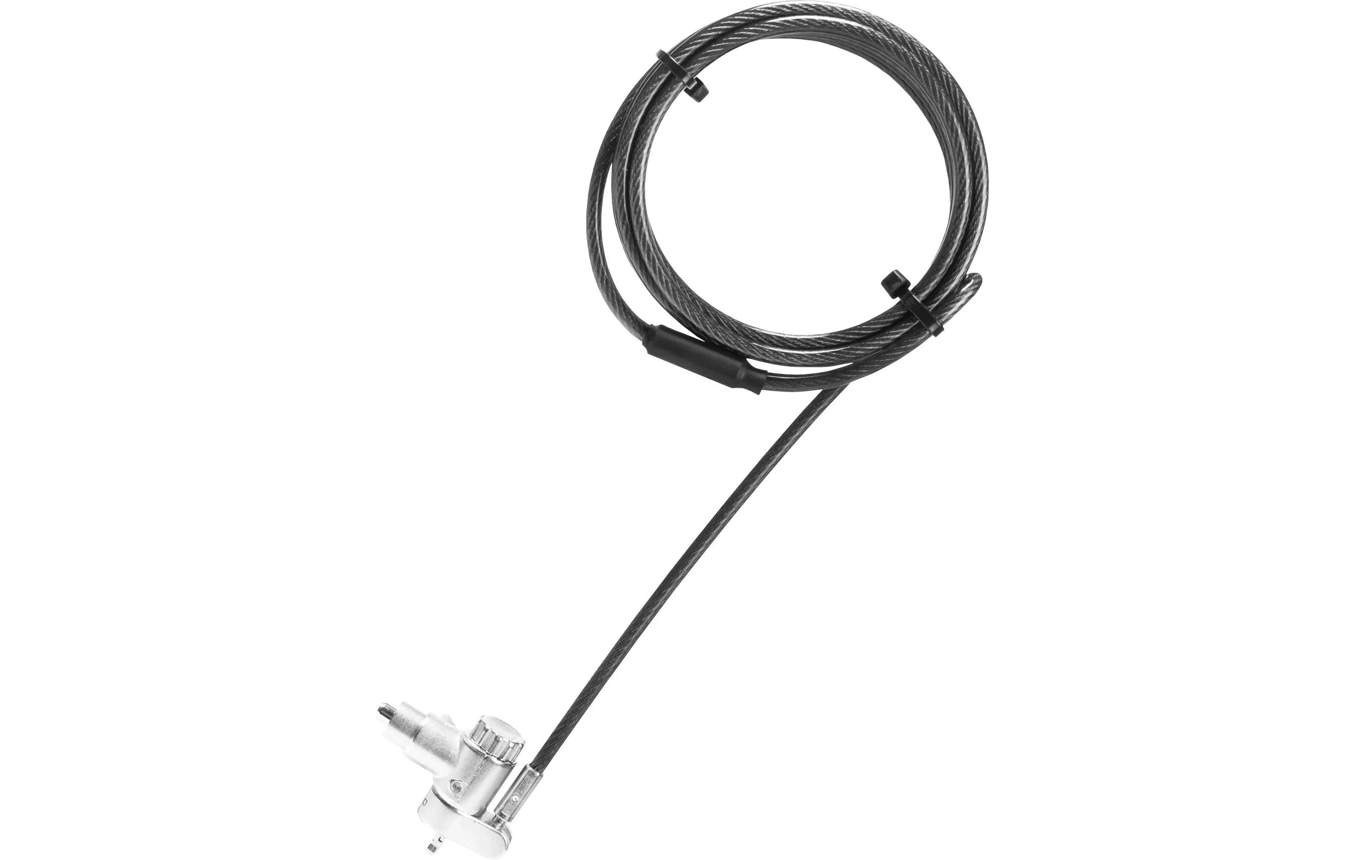 2107228_1 - Mediatech DICOTA Universal Security 3-in-1 Cable Lock silber, Zink