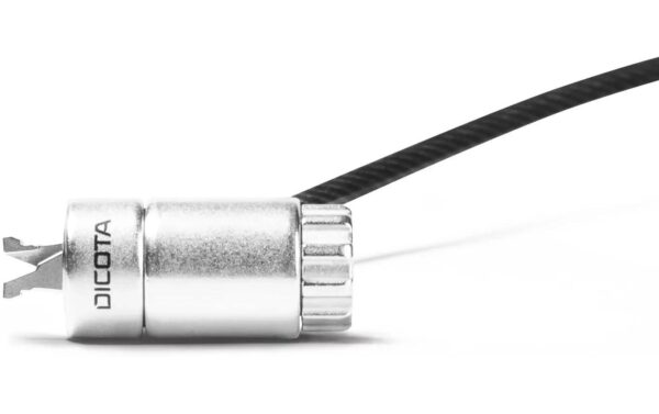 2107228_4 - Mediatech DICOTA Universal Security 3-in-1 Cable Lock silber, Zink