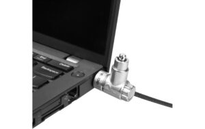 2107228_6 - Mediatech DICOTA Universal Security 3-in-1 Cable Lock silber, Zink