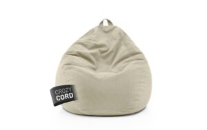 2107238_1 - Mediatech Lumaland Sitzsack 250l beige Comfort Feincord, Waschbar,