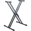 K&M 18993 Rick 20 Keyboardständer, schwarz