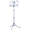 K&M 100/5 Notenpult Blau blau, faltbar