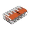 Wago Verbindungsklemme 5-fach 6 Stück 5L 0.5…6mm² 41A 450V