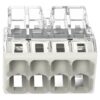2107956 - Mediatech Wago Verbindungsklemme Compact 8-fach 10 Stück 8L 0.5…2.5mm² 24A 450V