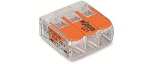 2107958_2 - Mediatech Wago Verbindungsklemme Compact 3-fach 2 Stück 3L 0.2…4mm² 32A 450V