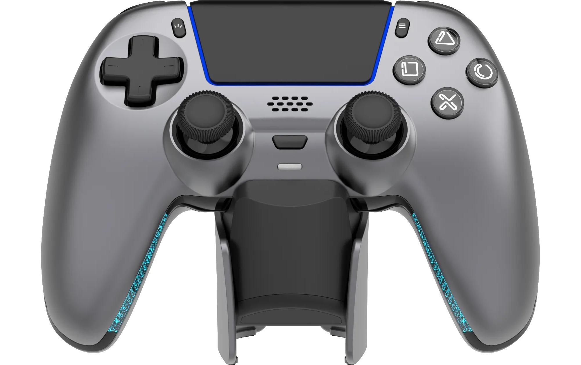 2108019 - Mediatech Deltaco Wireless Controller PS5 - grey mit Charging Dock kaufen Schweiz | Mediatech.ch