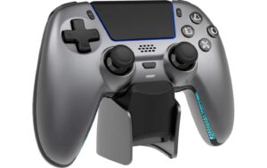 2108019_8 - Mediatech Deltaco Wireless Controller PS5 - grey mit Charging Dock