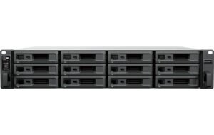 Synology RS2423RP+II, 12-bay NAS AMD Ryzen V1780 CPU, rend. Netzteil 2x 550W