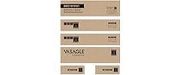 2109716_5 - Mediatech Vasagle Kommode Landhausstil, Weiss 78.9x40x80.2 cm, MDF, Spanplatte