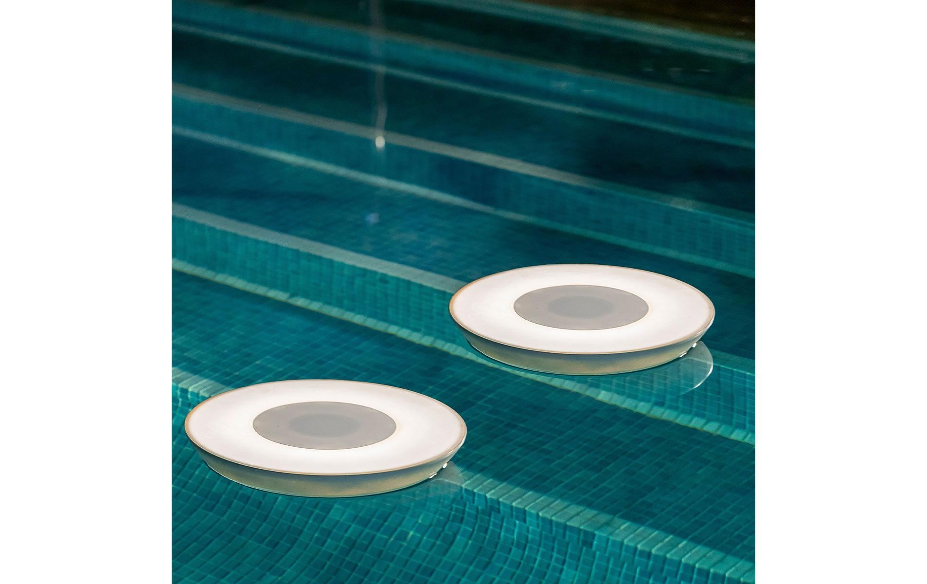 2110088 - Mediatech New Garden Schwimmbadlautsprecher Play Disk 40, kabellos kaufen Schweiz | Mediatech.ch