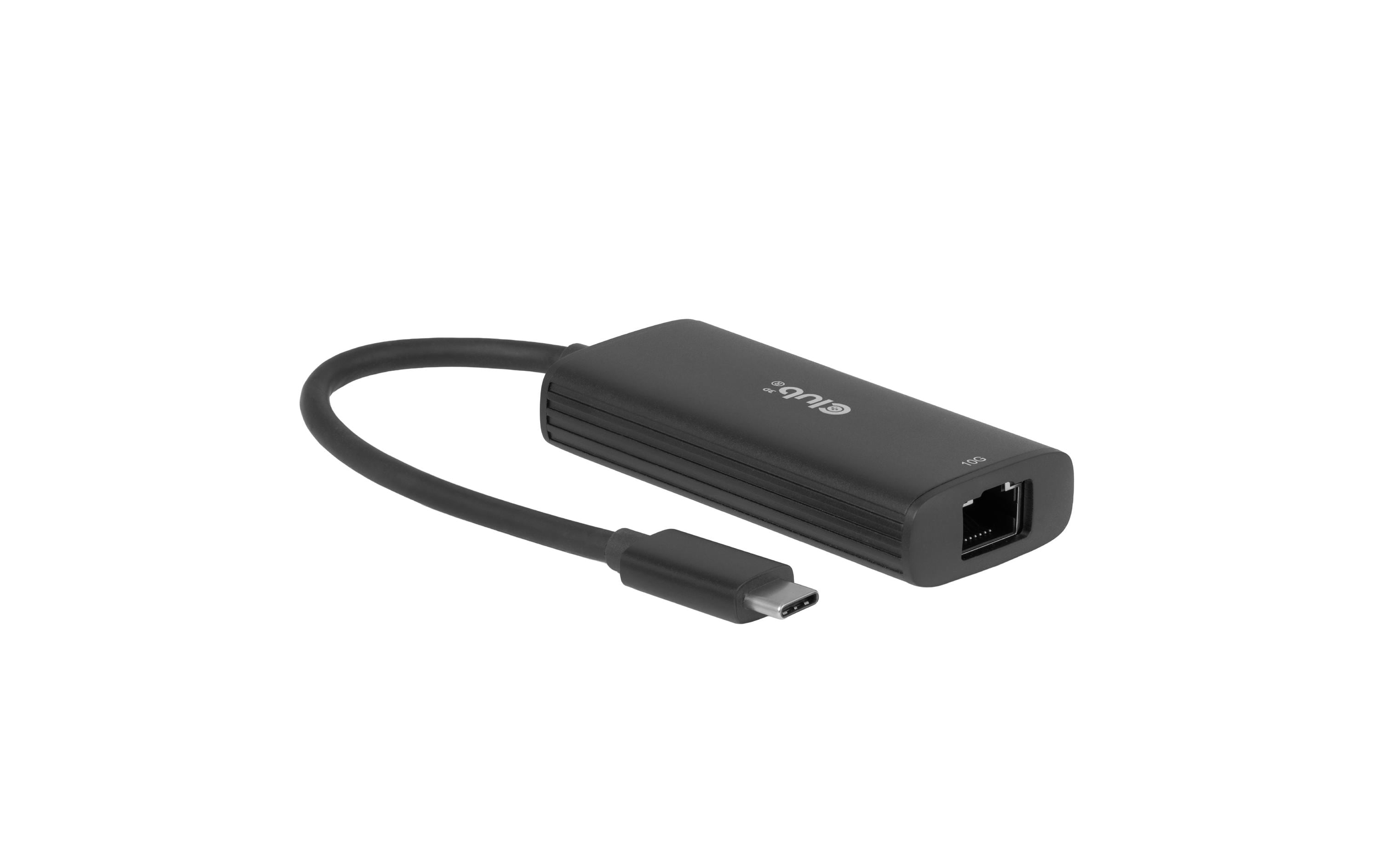 2110858 - Mediatech Club 3D, Ethernet Adapter USB-C zu RJ45 10Gbps