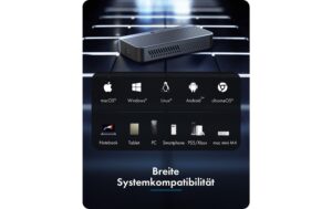 2111089_5 - Mediatech ICY BOX ext. M.2 NVMe Gehäuse Schwarz, M.2 NVMe SSD, TB 5