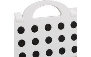 2111477_2 - Mediatech relaxdays Klapphocker faltbar XL Farbe: Weiss