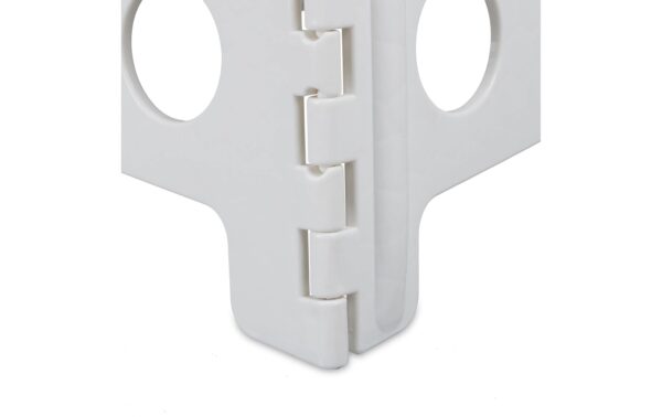 2111477_3 - Mediatech relaxdays Klapphocker faltbar XL Farbe: Weiss