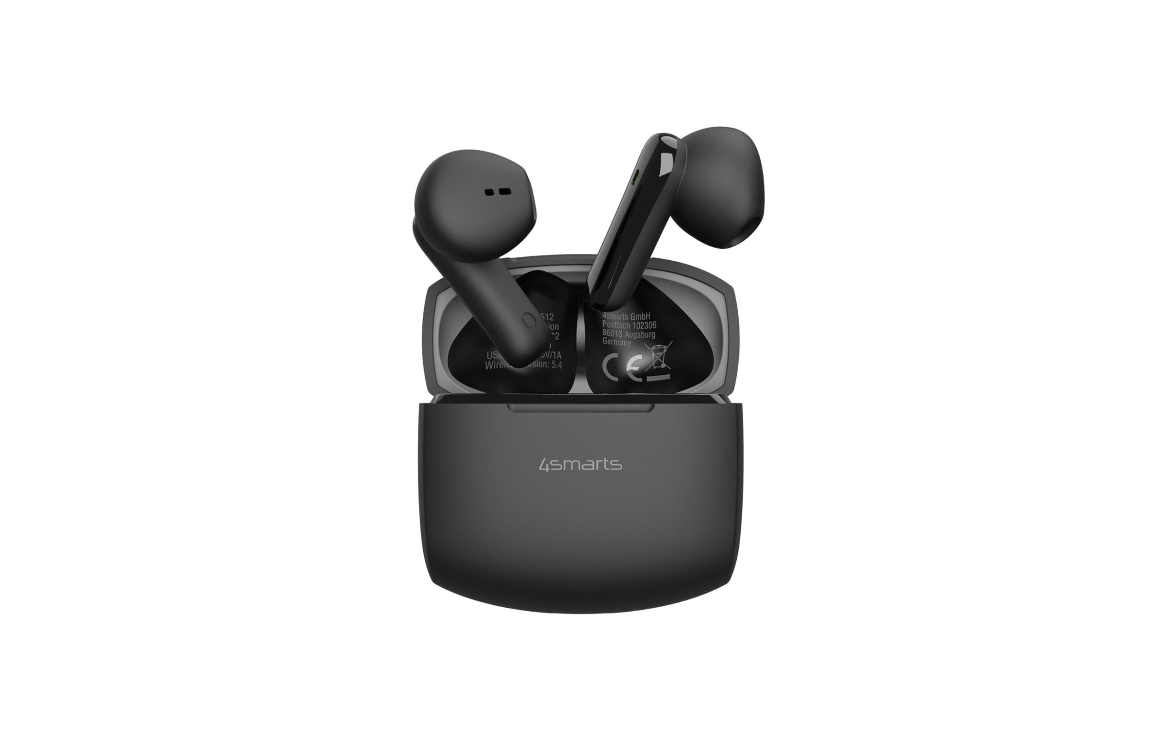 2111519 - Mediatech 4smarts Kopfhörer BT In-Ear SkyBuds Air Schwarz, ultraleichtes Design kaufen Schweiz | Mediatech.ch