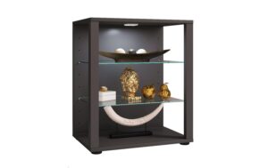 2112075 - Mediatech VCM Standvitrine Glasol S Anthrazit kaufen Schweiz | Mediatech.ch