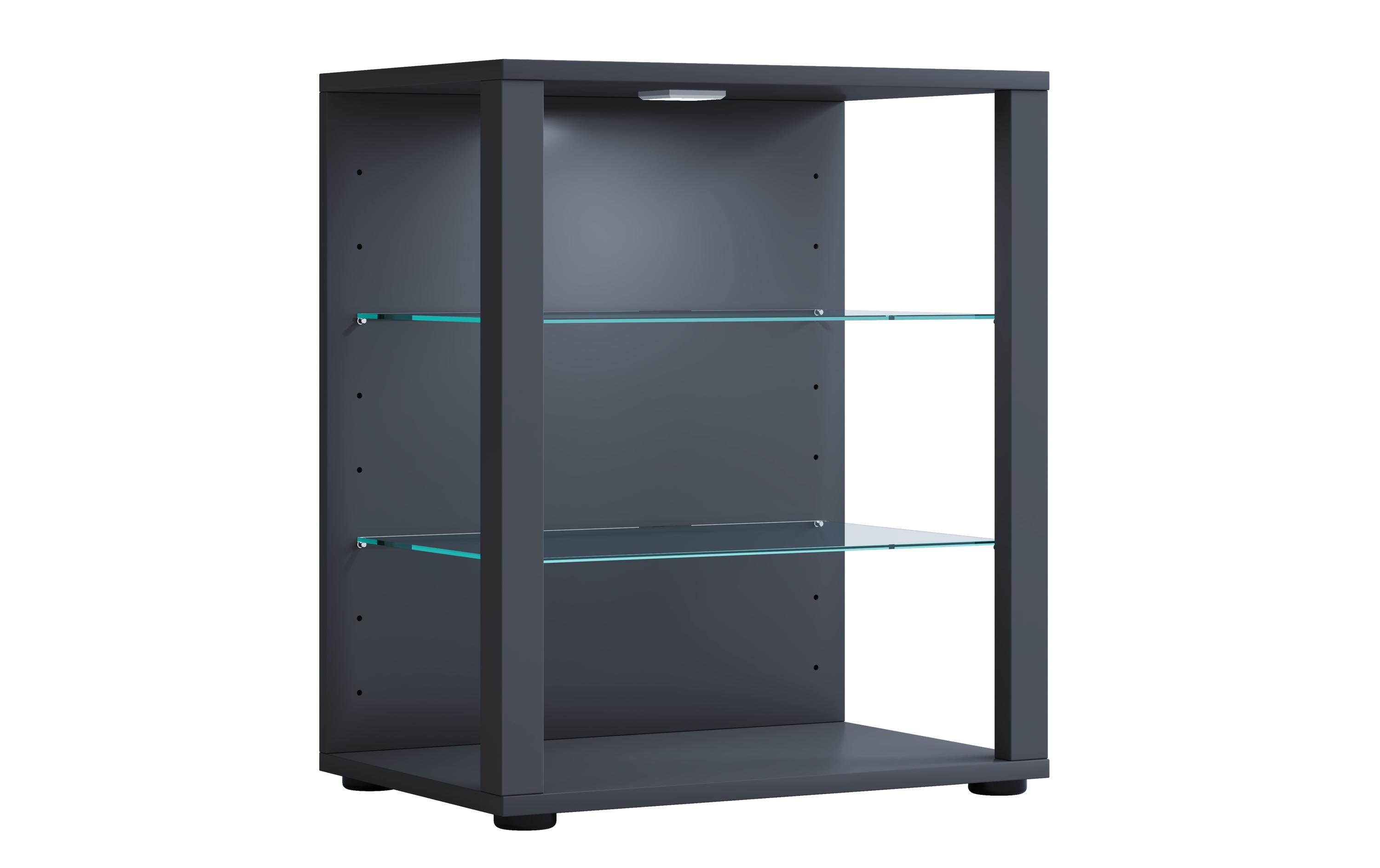 2112075_1 - Mediatech VCM Standvitrine Glasol S Anthrazit