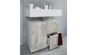 2112102_1 - Mediatech VCM Unterschrank Flandu Weiss/Beton