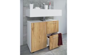 2112105_2 - Mediatech VCM Unterschrank Flandu Weiss/Honig-Eiche