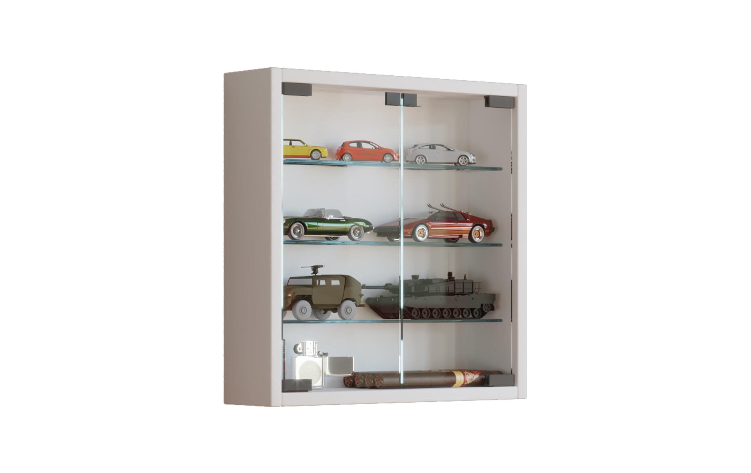 2112135 - Mediatech VCM Wandvitrine Mandosa S Weiss kaufen Schweiz | Mediatech.ch
