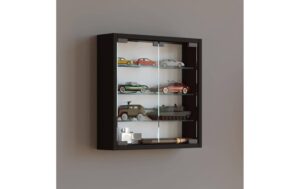 VCM Wandvitrine Mandosa S Schwarz