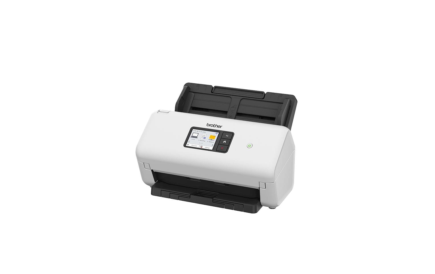 2112782_1 - Mediatech Brother ADS-4550W, USB,WLAN, LAN ADF für 60 Blatt, Touchscreen,1200x1200 dpi