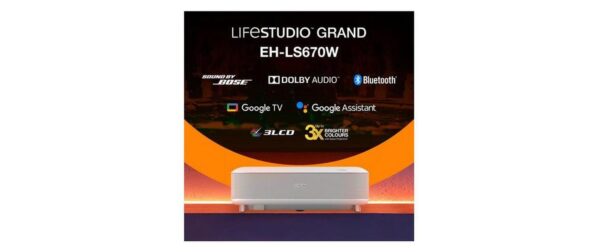 Epson EH-LS670W, UST 3600 ANSI-Lumen, UHD, weiss