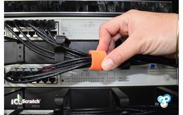 PatchSee ID-SCRATCH-PRO Klettband Box 5m, Fluo Orange