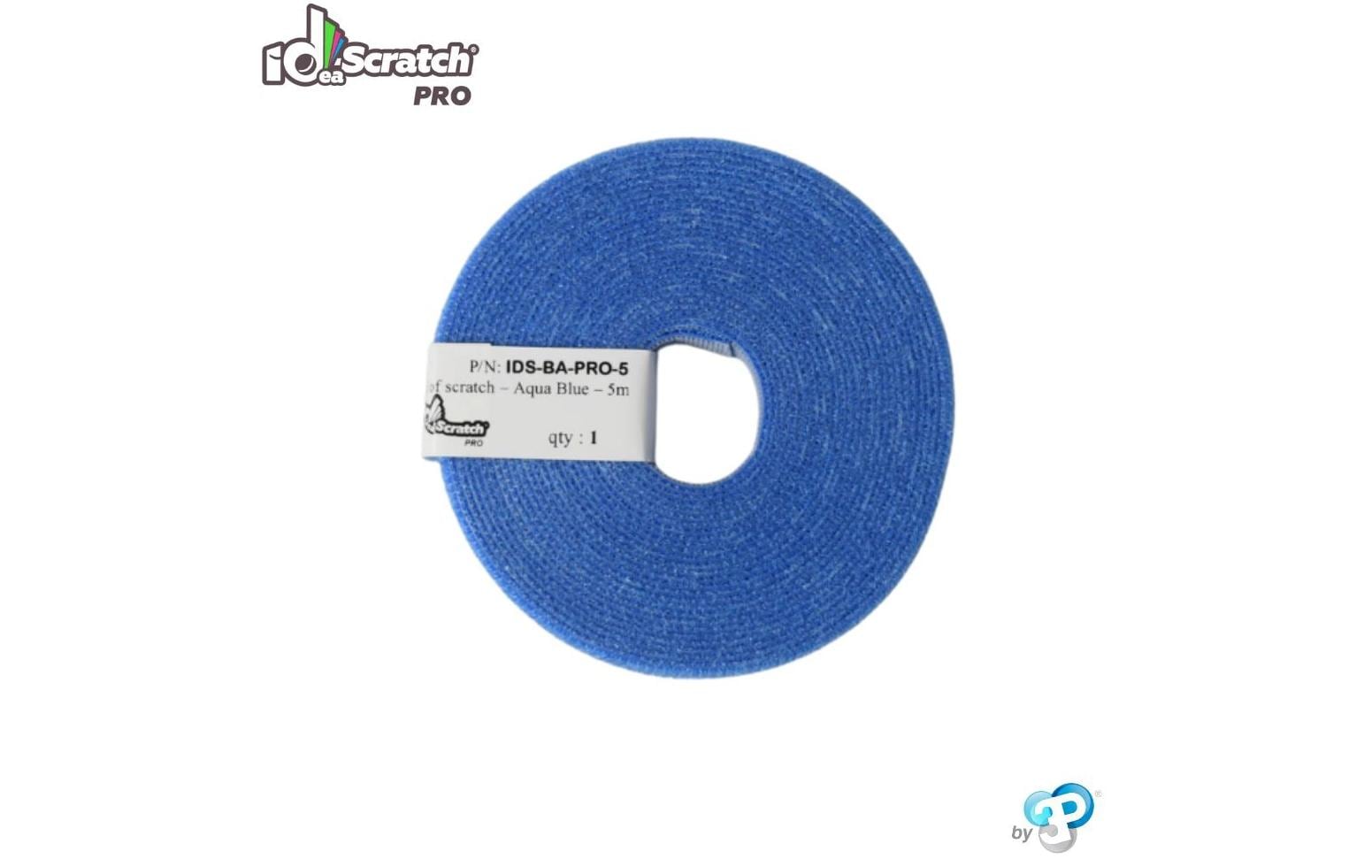2123196_1 - Mediatech PatchSee ID-SCRATCH-PRO Klettband Box 5m, Aqua Blue